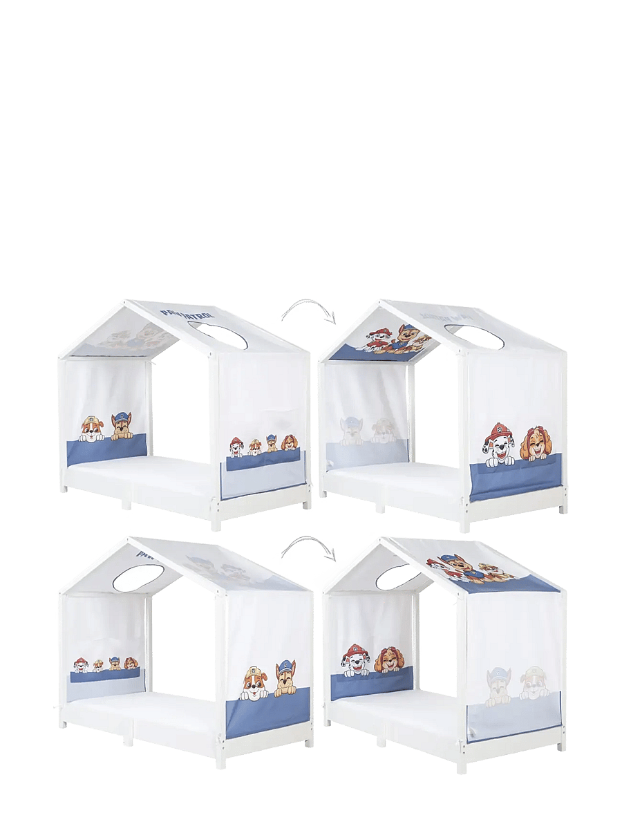 Käpapatrull - Cover for Montessori House Beds 70 x 140 cm - lastevoodid ja tarvikud - white - 2
