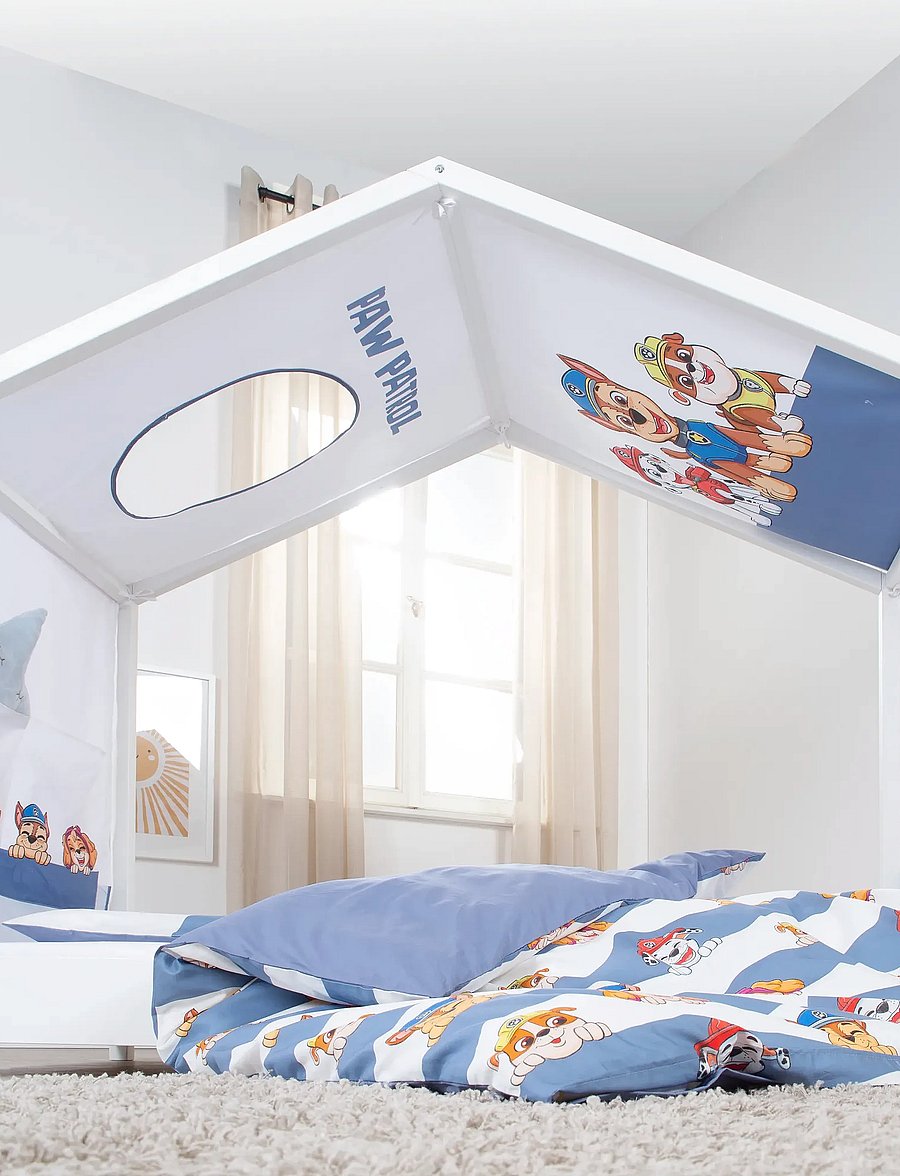 Käpapatrull - Cover for Montessori House Beds 70 x 140 cm - lastevoodid ja tarvikud - white - 4