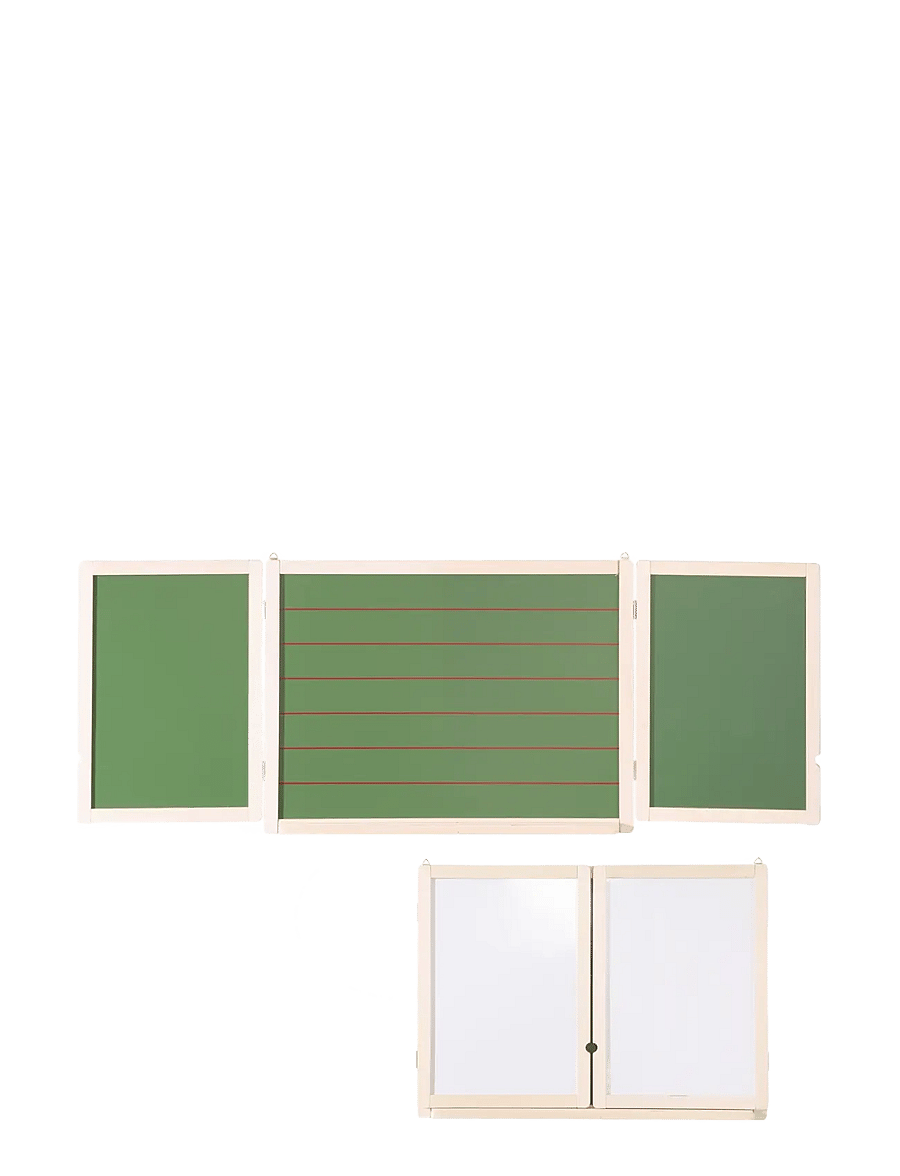 ROBA - Large Hanging Boboard with Magnetic Drawing Panel - zeichenbretter - natural lacquered - 1