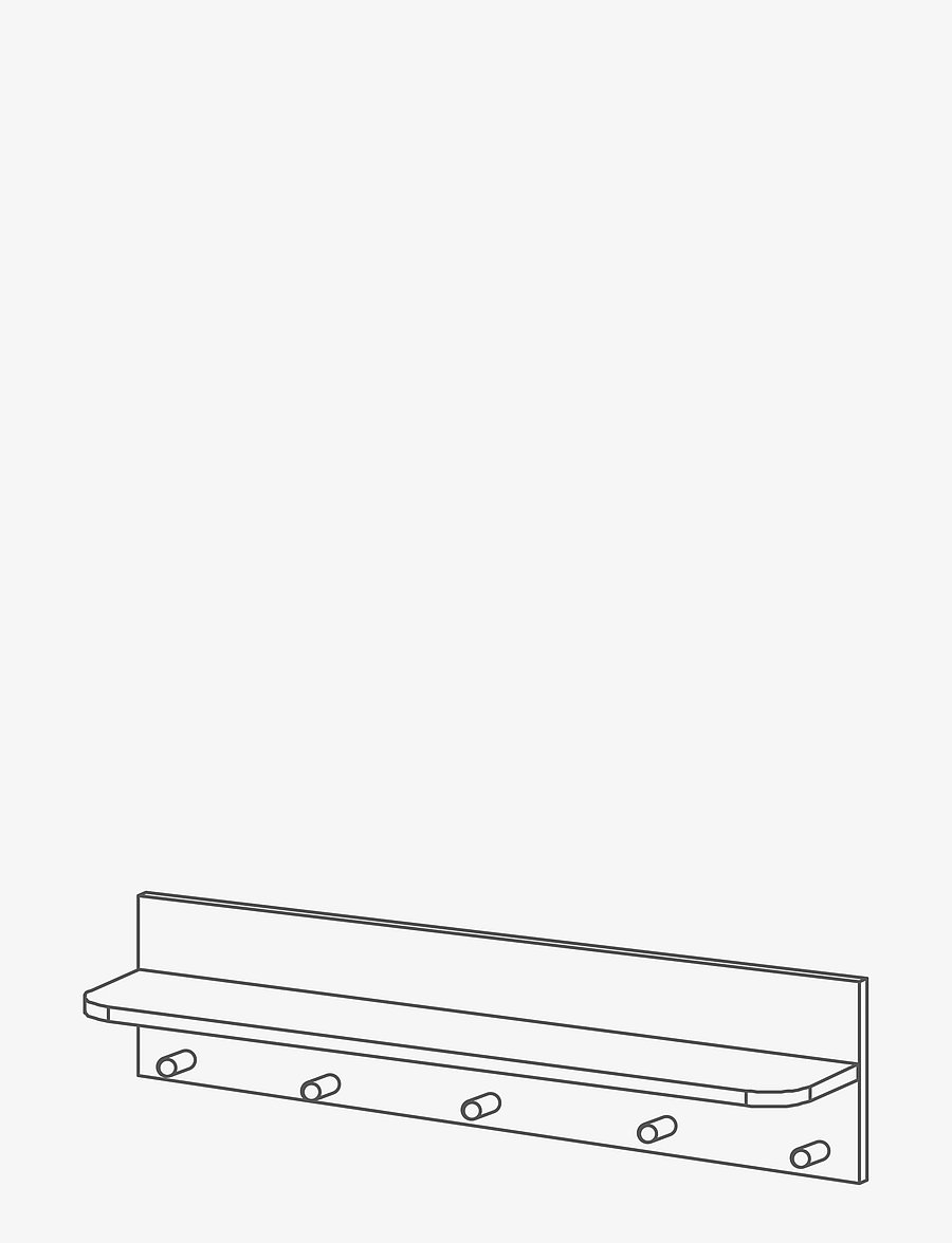 ROBA - Wall shelf - riiulid - white - 3