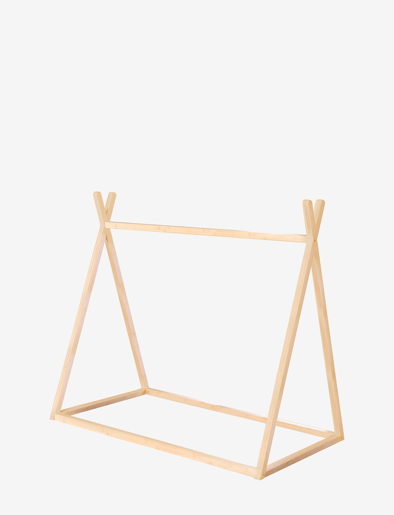 ROBA - Sustainable Montessori Tipi Bed 70 x 140 cm - Solid Wood - children's beds & accessories - natural bamboo - 1