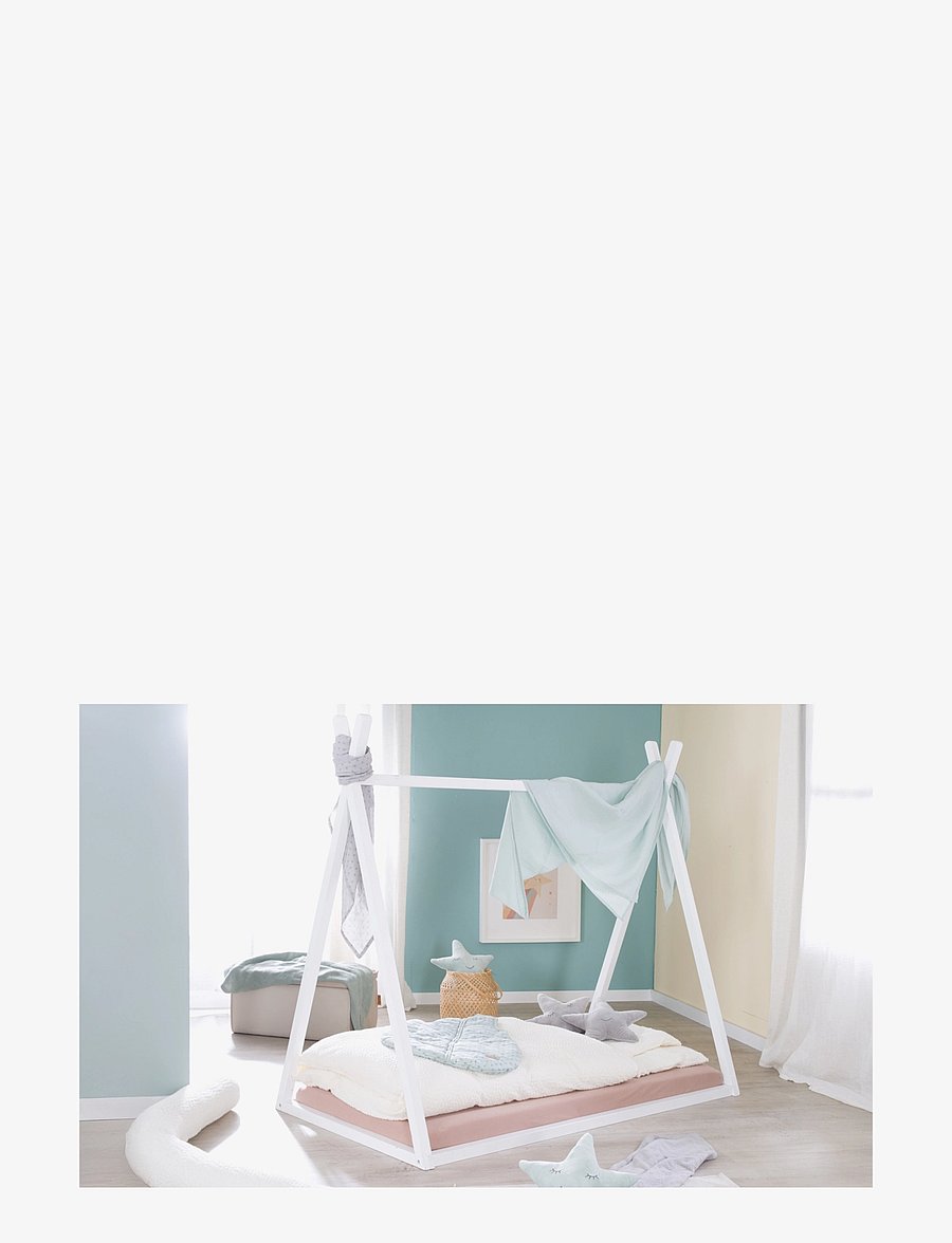 ROBA - Sustainable Montessori Tipi Bed 70 x 140 cm - Solid Wood - kinderbetten & zubehör - white - 2