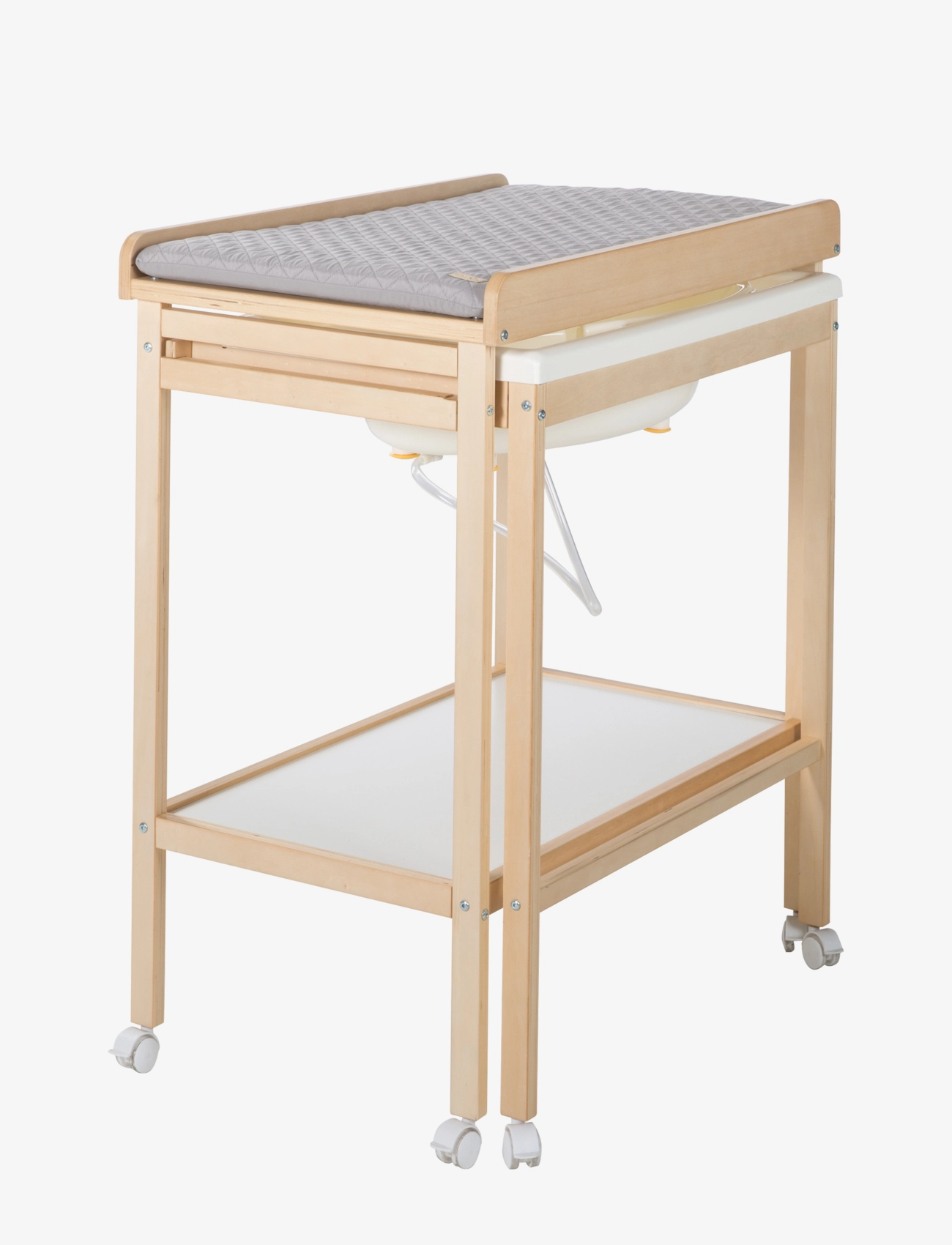 ROBA Baby Bath And Changing Unit, 83X 56X 100 cm, White, Møbler > Borde, Børn