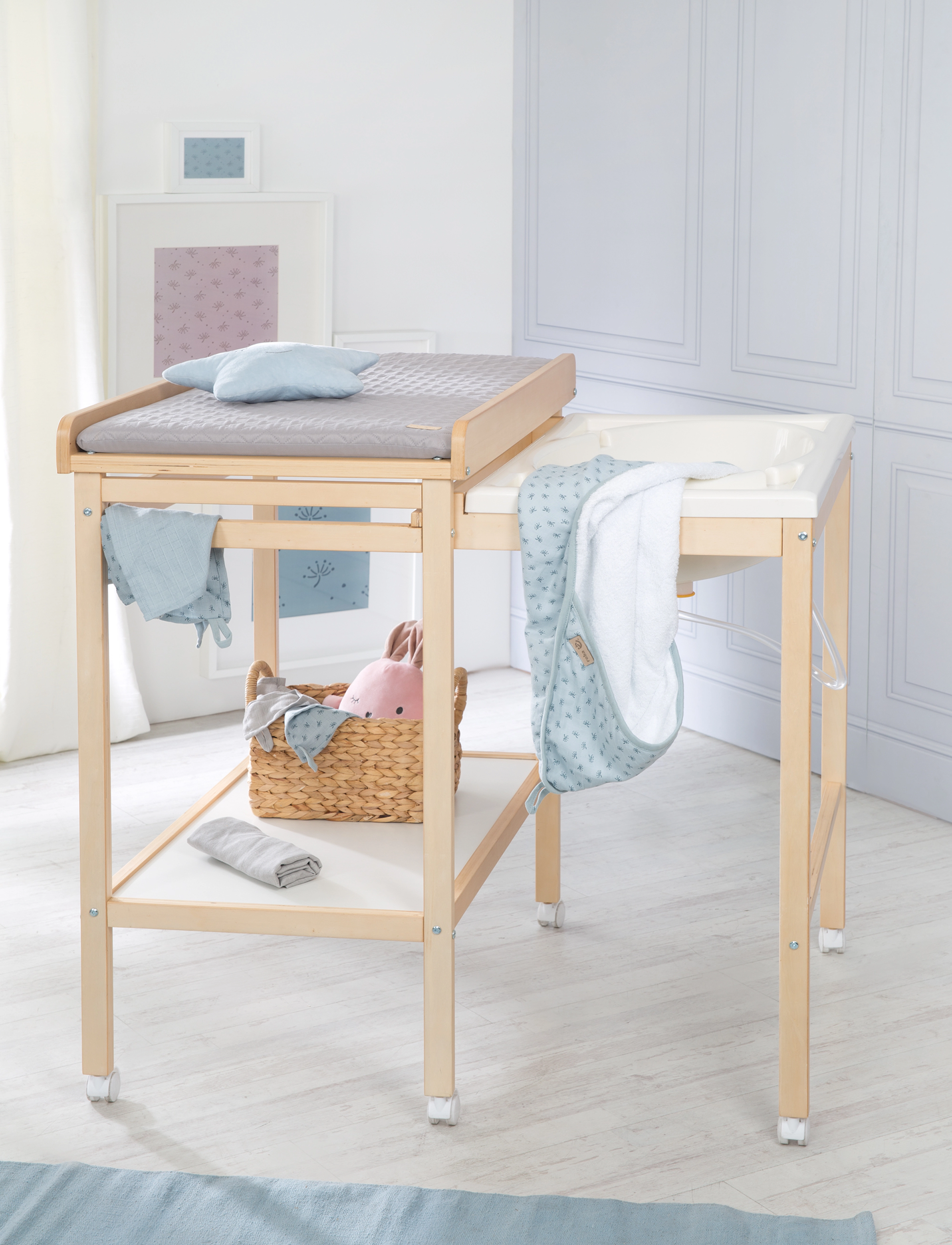 ROBA - Baby bath and changing unit - wickeltische - bicolor - 0