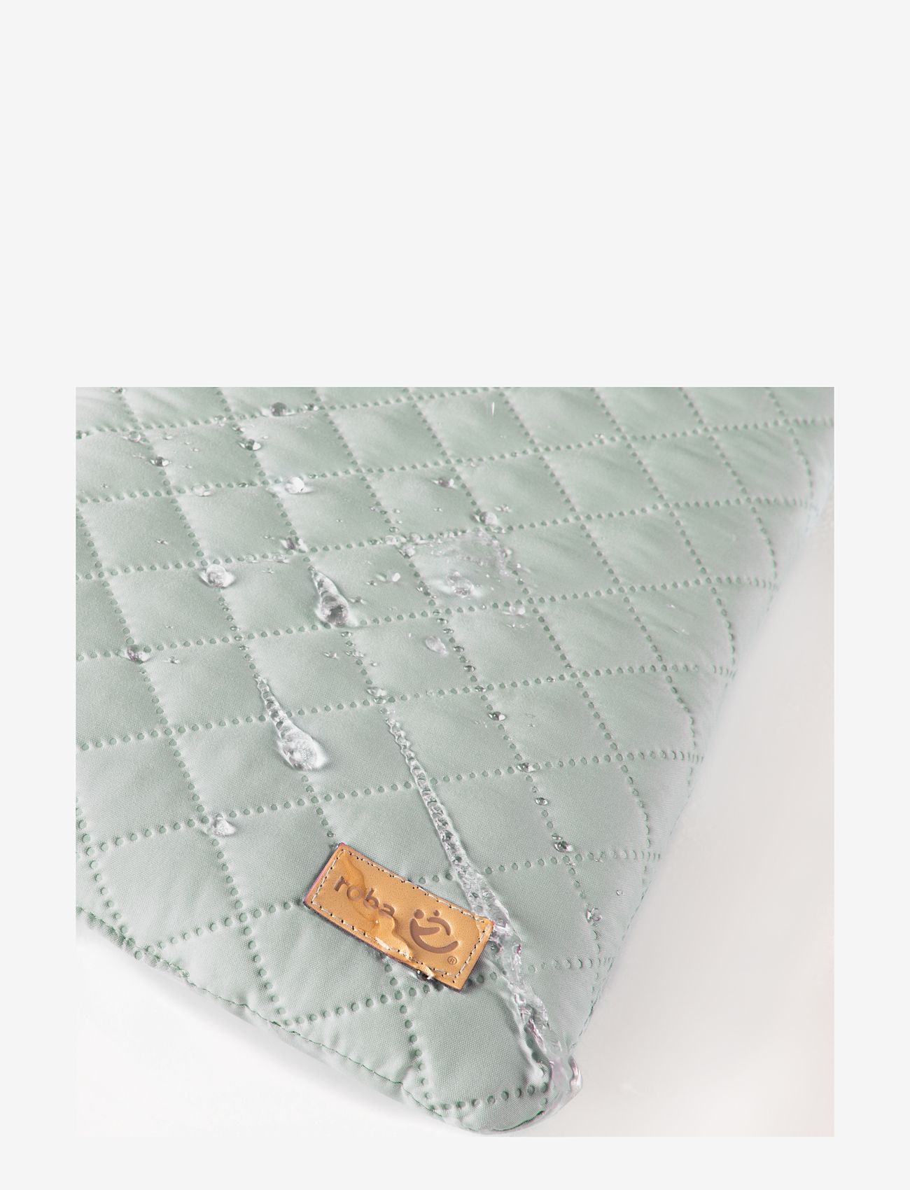 ROBA - Playpen 75 x 100 roba Style with mattress - lekhagar - white & green - 4