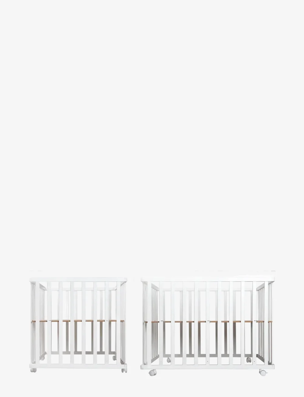 ROBA - Wooden Foldable Playpen - wiegjes - taupe - 1