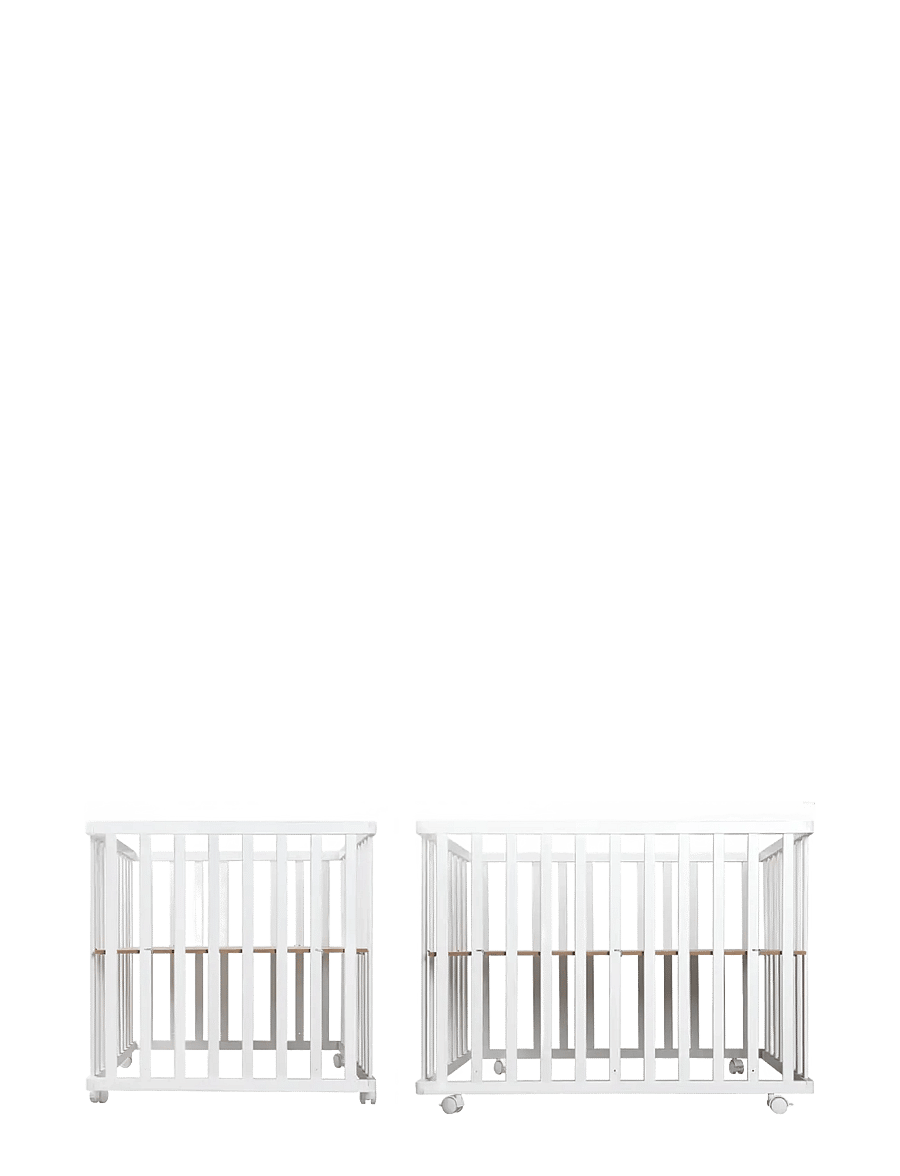 ROBA - Wooden Foldable Playpen - resesängar - taupe - 1