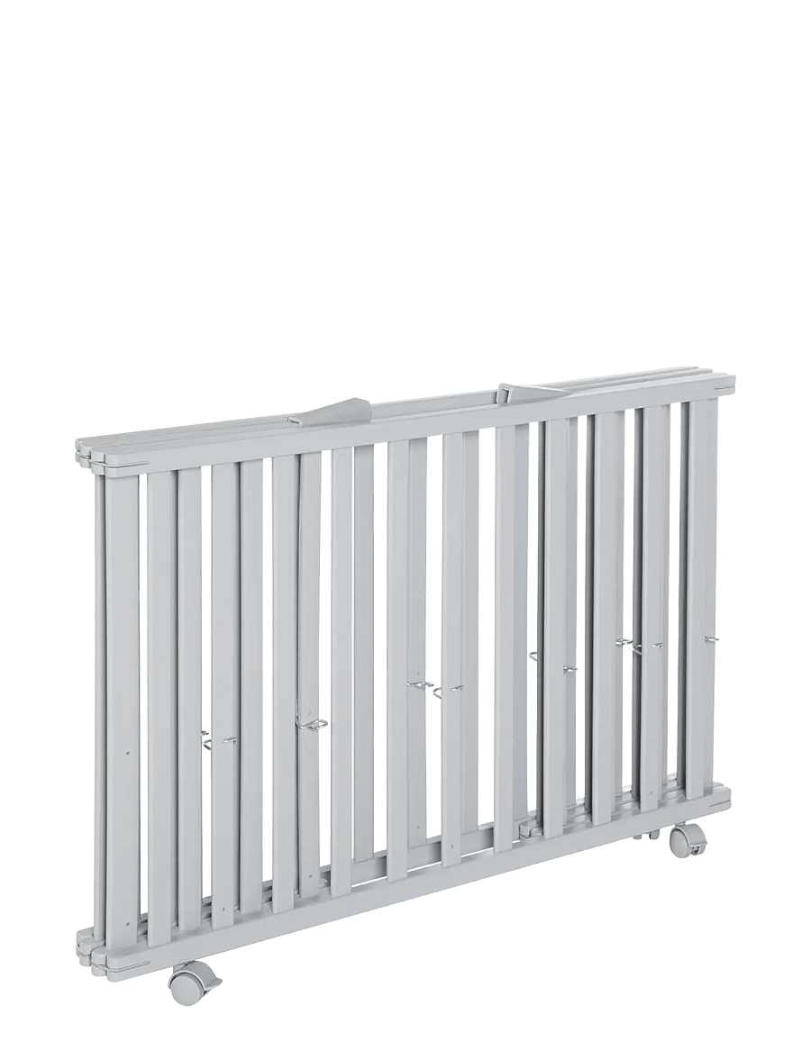 ROBA - Wooden Foldable Playpen - resesängar - taupe - 2