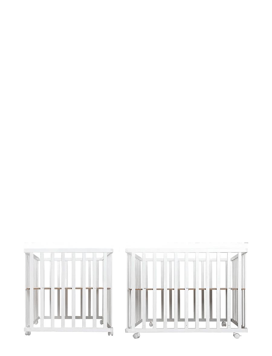 ROBA - Wooden Foldable Playpen - resesängar - taupe - 3