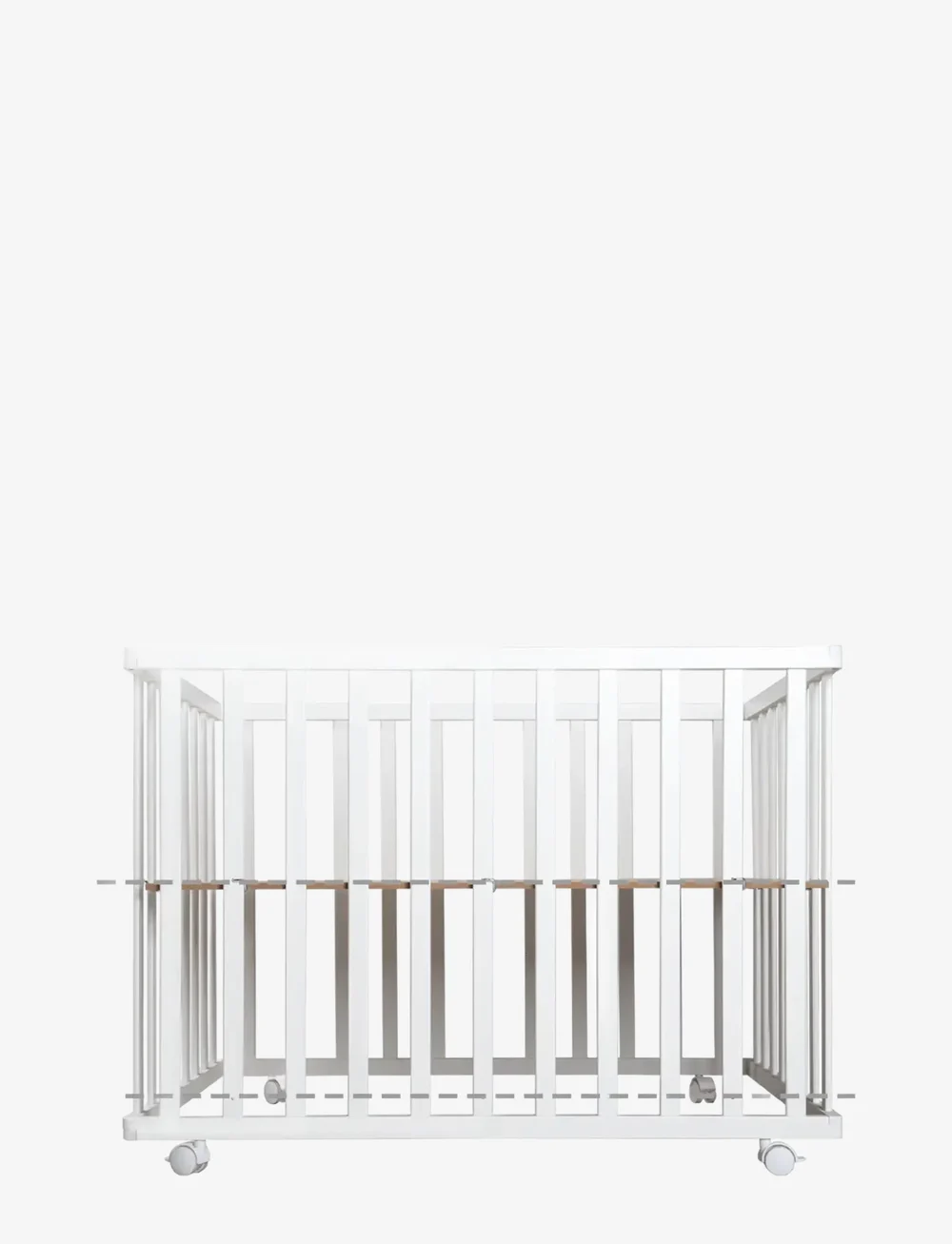 ROBA - Wooden Foldable Playpen - wiegjes - taupe - 4