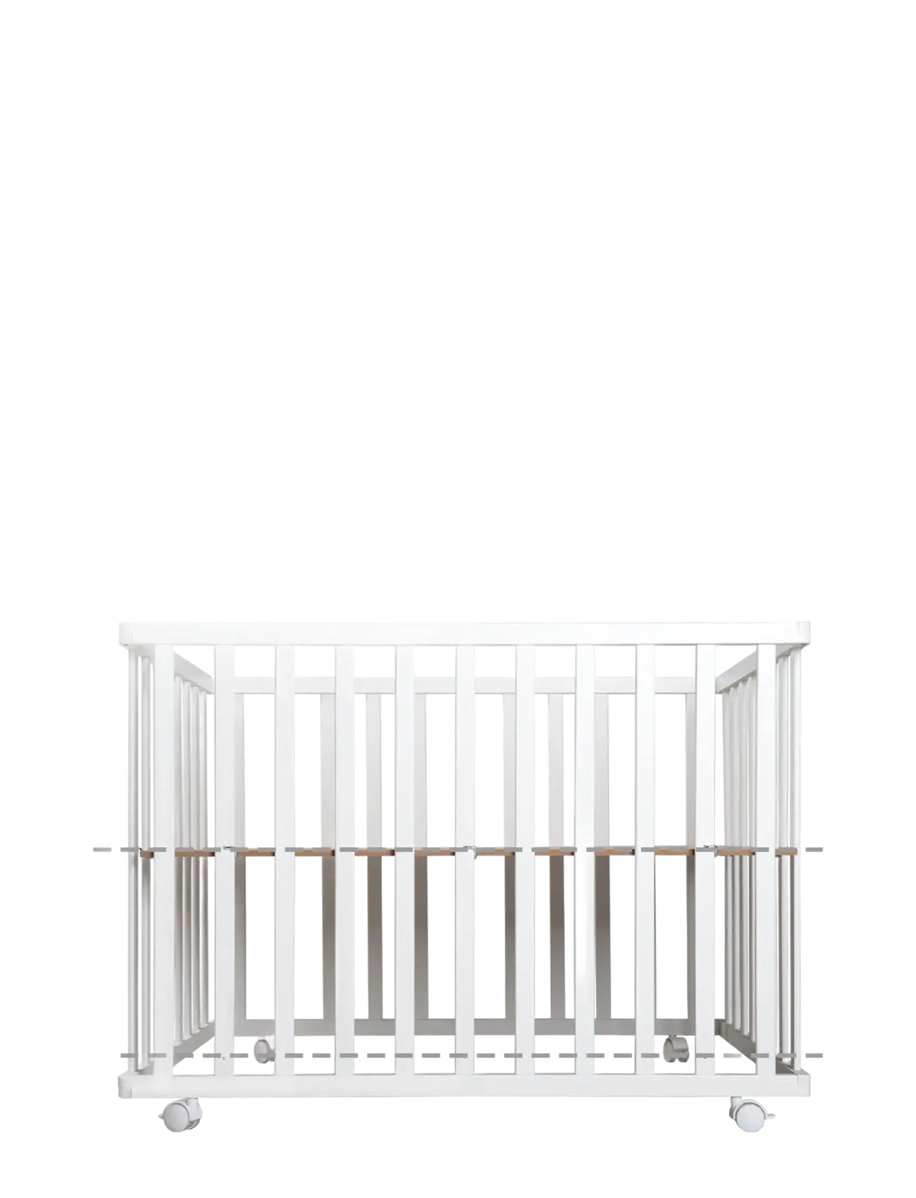 ROBA - Wooden Foldable Playpen - resesängar - taupe - 4