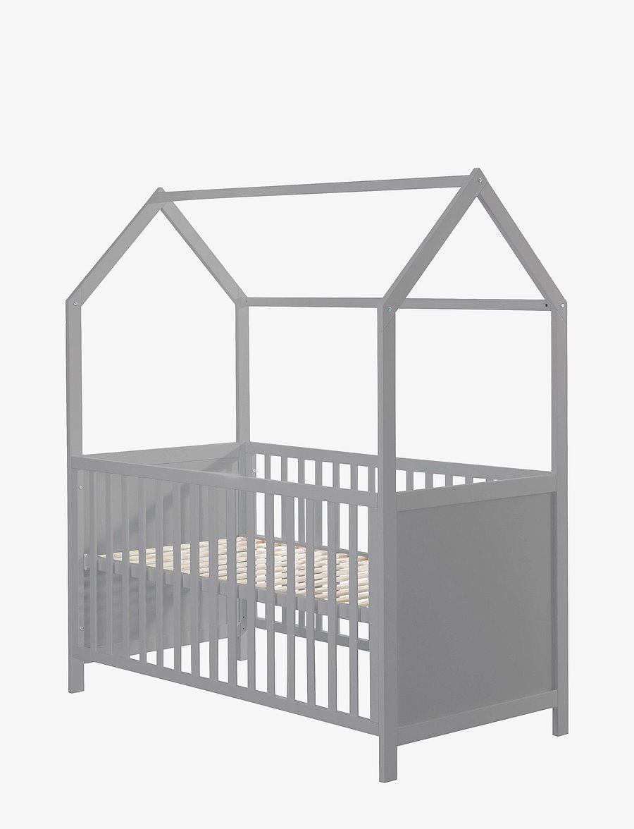 ROBA - House Bed 70 x 140cm - spjälsängar - taupe - 0