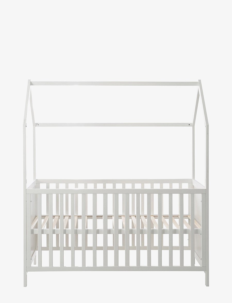 ROBA - House Bed 70 x 140cm - spjälsängar - white - 2