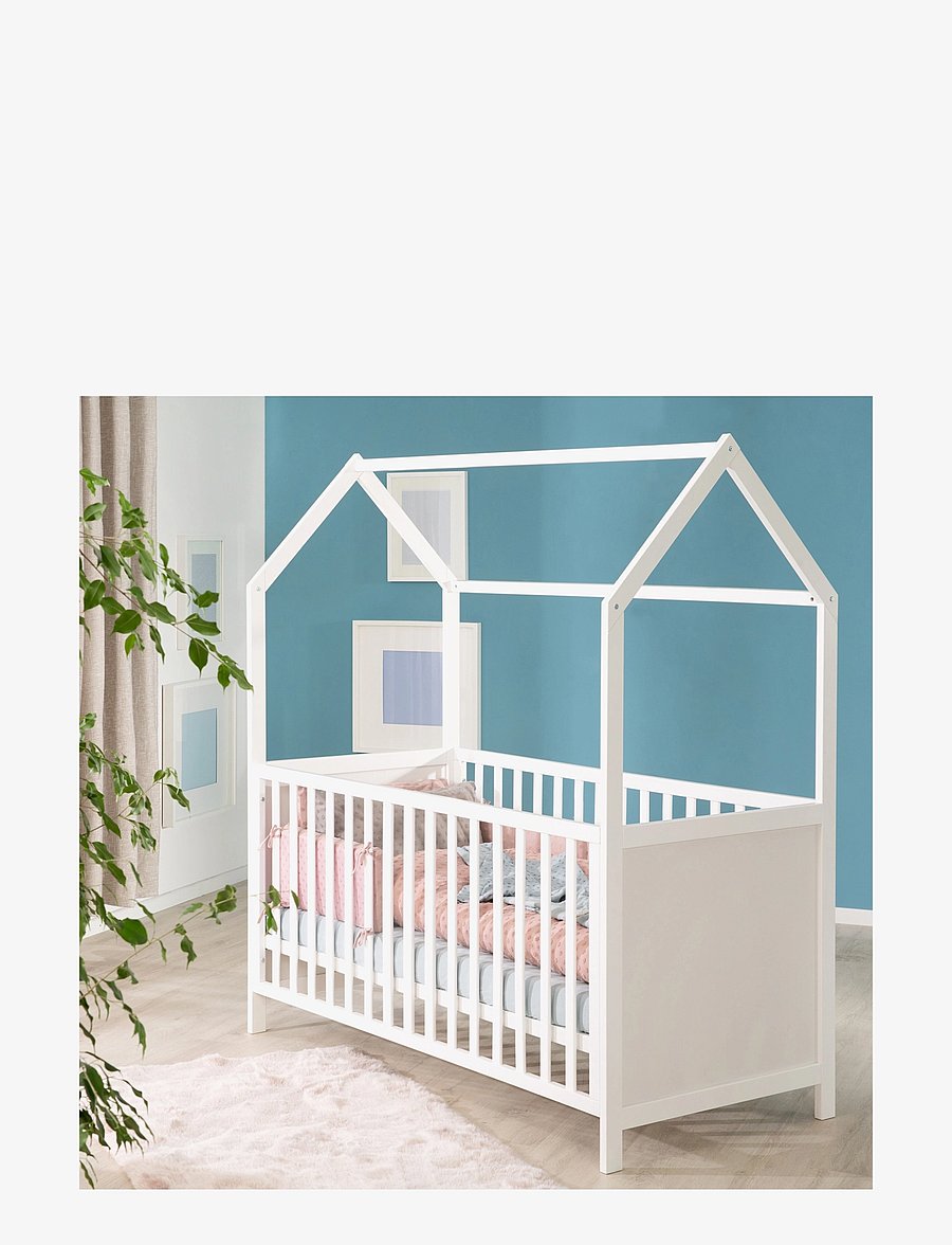 ROBA - House Bed 70 x 140cm - spjälsängar - white - 4