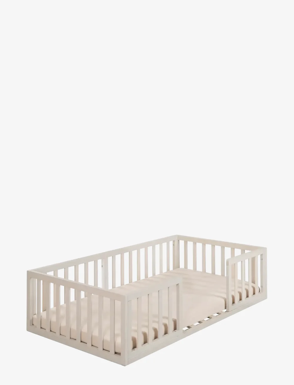 ROBA - Montessori Floor Bed 70 x 140 cm - lastevoodid ja tarvikud - natur-grau - 1