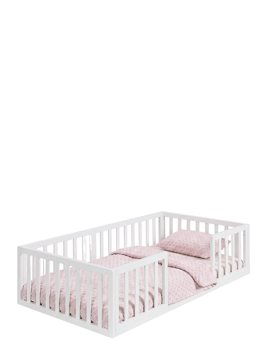 ROBA - Montessori-Bodenbett 70 x 140 cm - barnsängar & tillbehör - white - 0