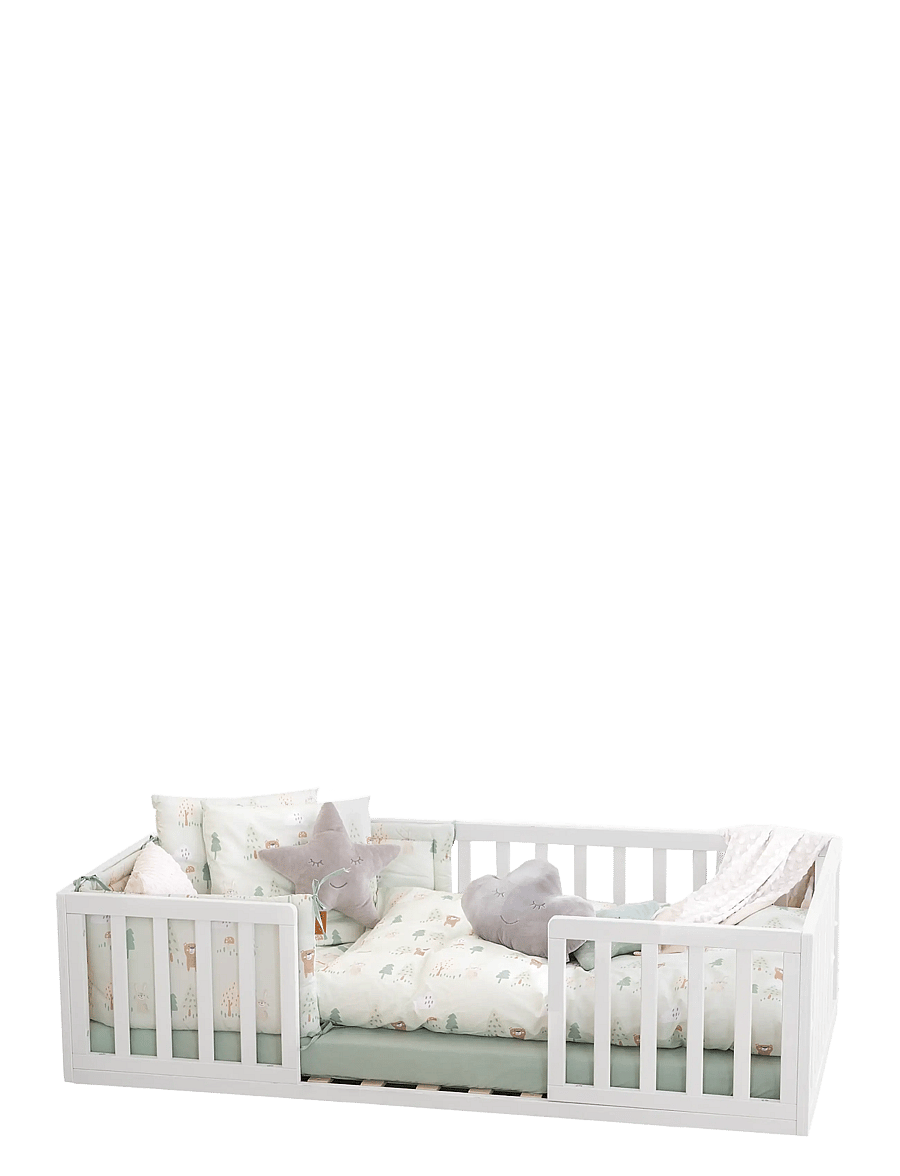 ROBA - Montessori-Bodenbett 70 x 140 cm - barnsängar & tillbehör - white - 1