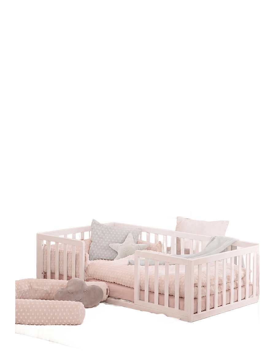 ROBA - Montessori-Bodenbett 70 x 140 cm - barnsängar & tillbehör - white - 4