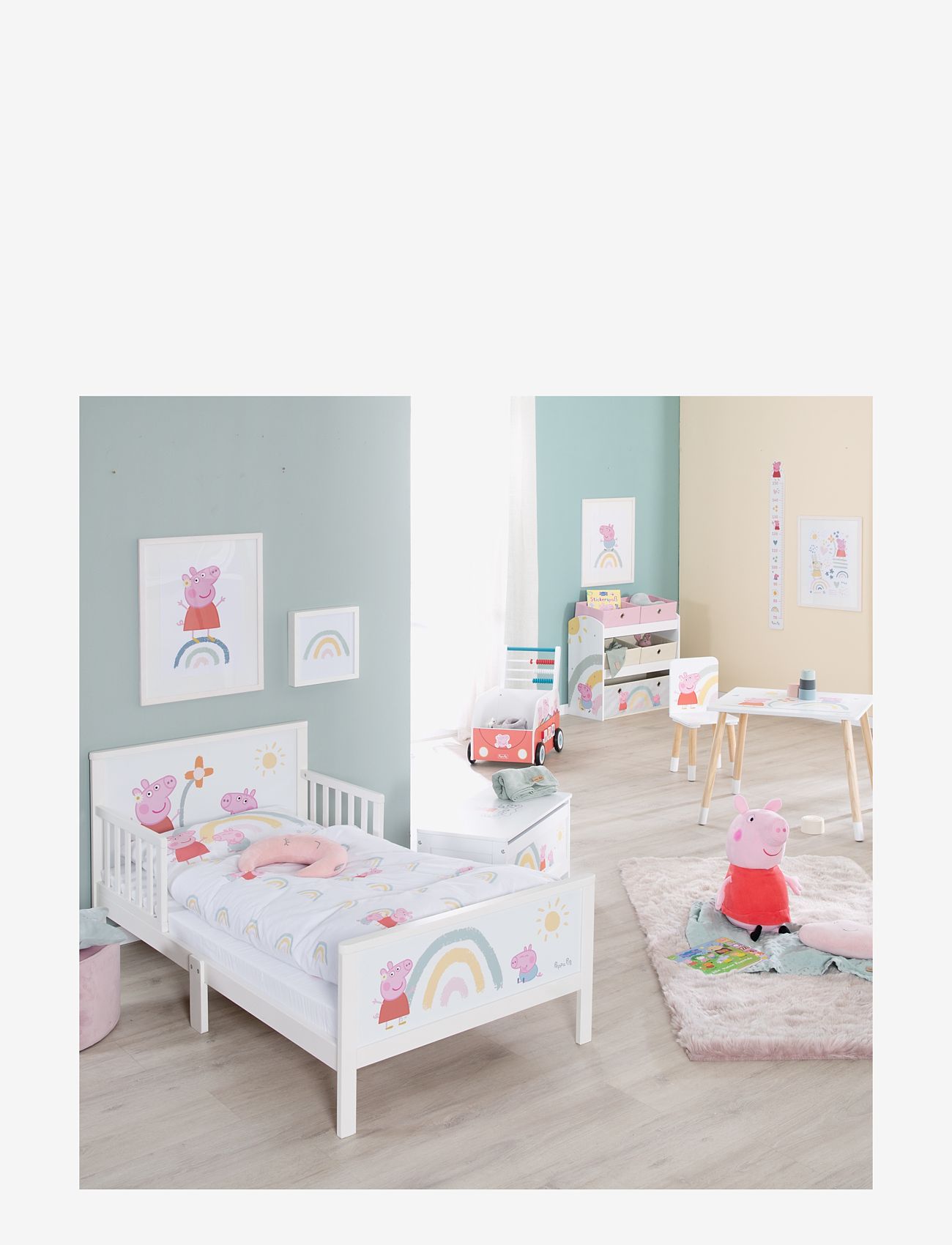 ROBA - Toddler-complete bed Peppa Pig - børnesenge & tilbehør - white - 2