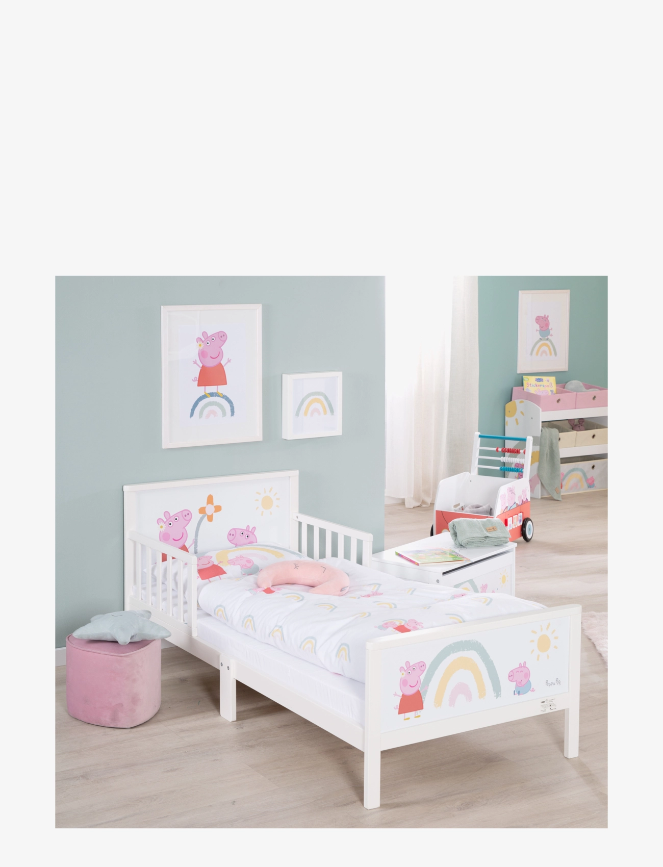 ROBA - Toddler-complete bed Peppa Pig - children's beds & accessories - white - 3