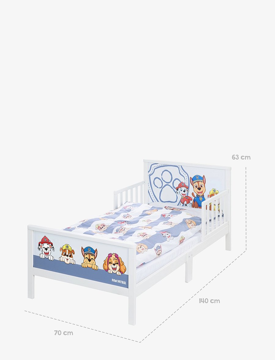 Käpapatrull - Toddler-complete bed Paw Patrol - lastevoodid ja tarvikud - white - 5