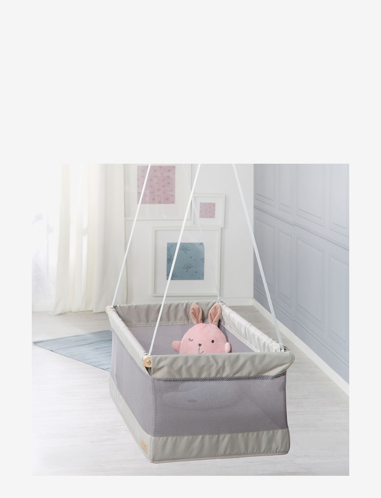 ROBA - Hanging Crib Canvas - tremmesenge - grey - 4