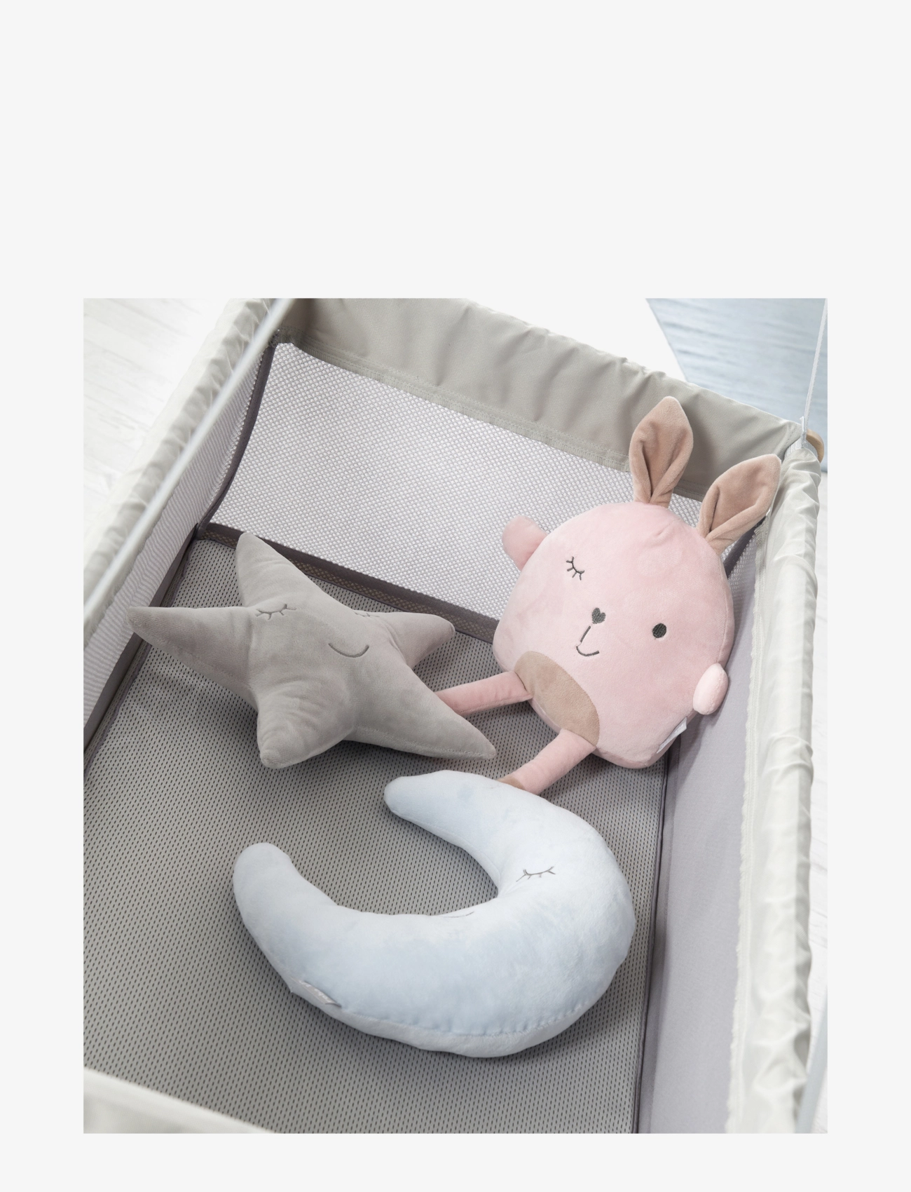 ROBA - Hanging Crib Canvas - moseskurve - grey - 5
