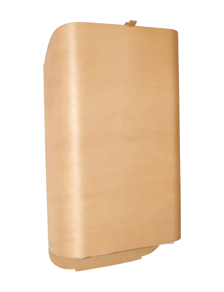 ROBA - Wooden Wall-Mounted Changing Shelf - natural lacquered - 1