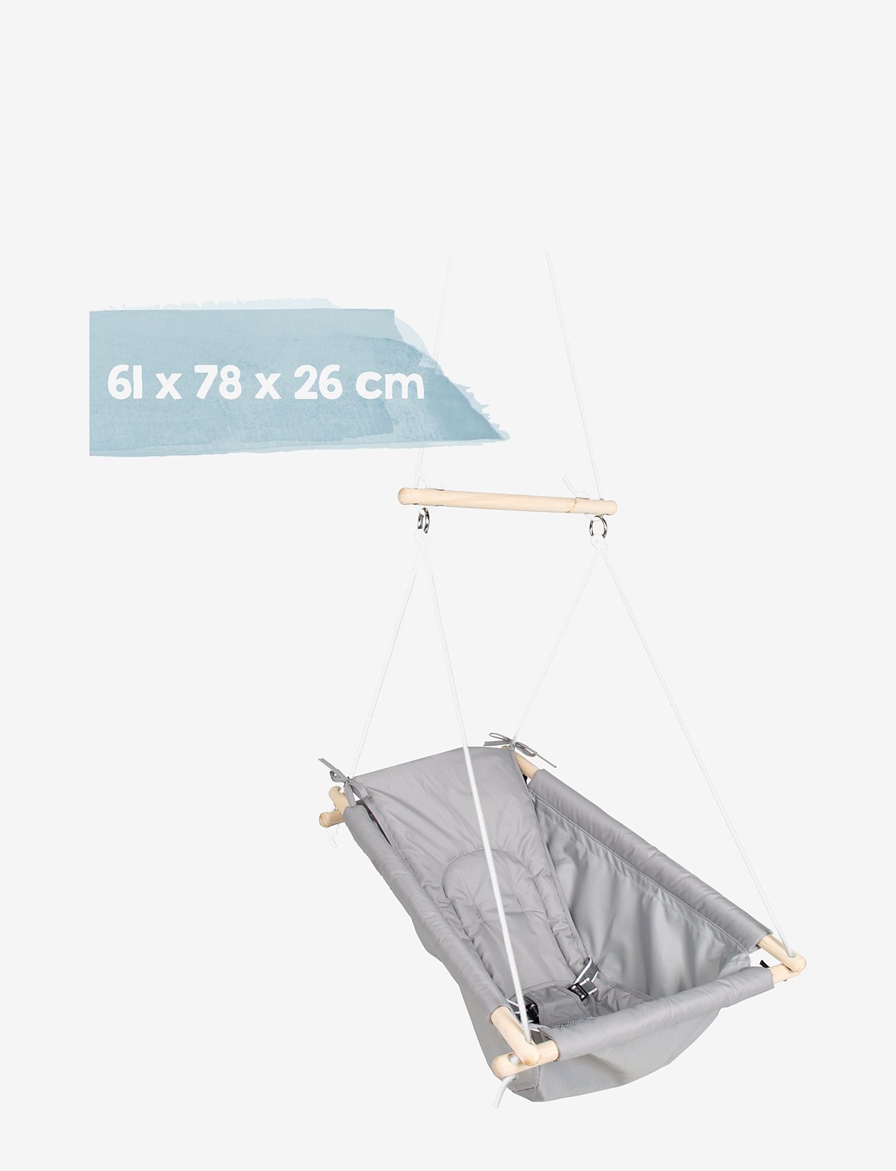 ROBA - Hanging seat for Babies & Kids - swings - taupe - 4