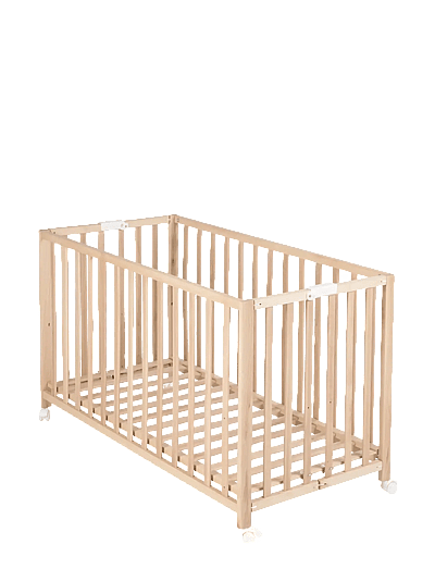 Wooden Foldable Cot 60 X 120 Cm - Babysenge Og TilbehøR