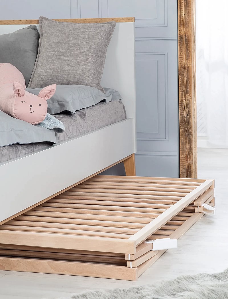 ROBA - Wooden Foldable Cot 60 x 120 cm - tremmesenge - natural organic beech - 4