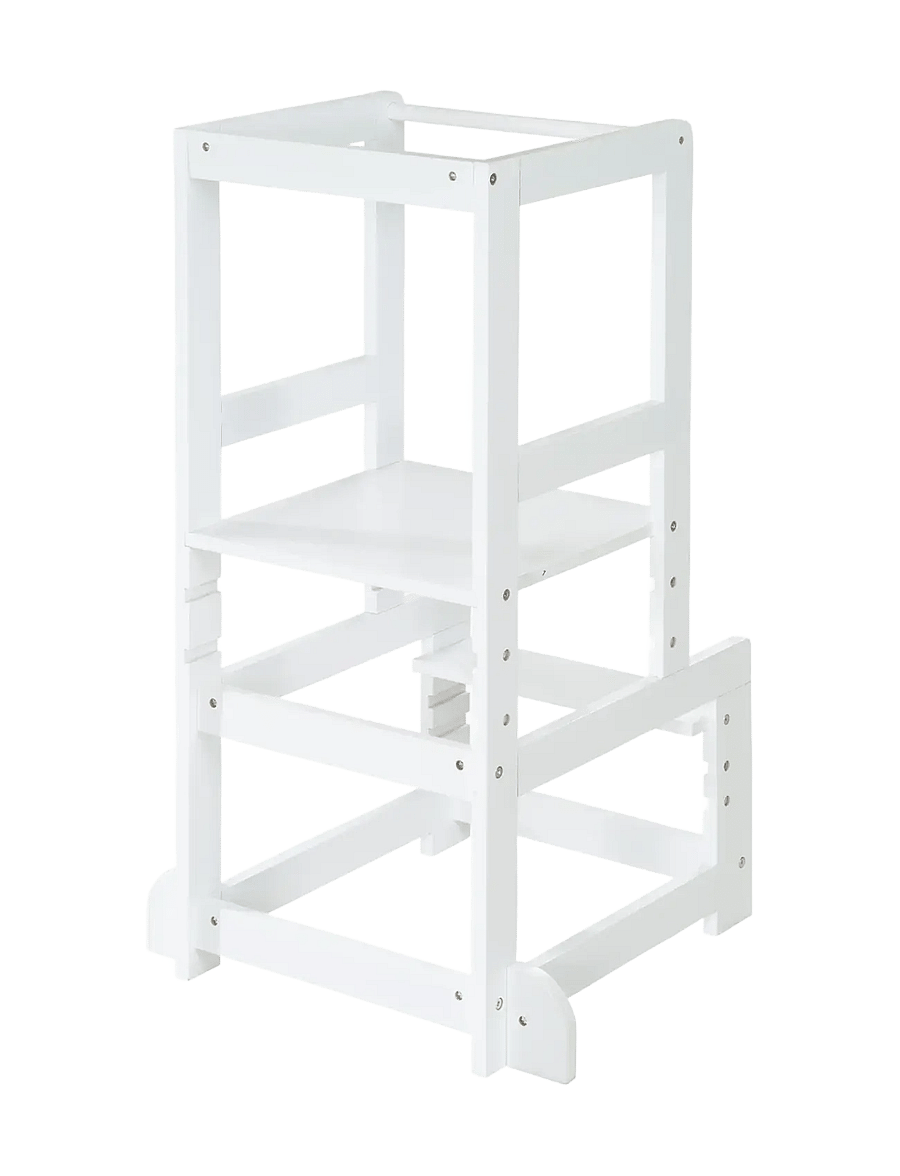 ROBA - Convertible Montessori Learning Tower - torntool - white - 1