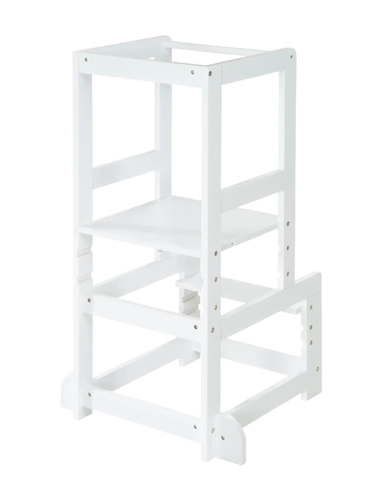 ROBA - Convertible Montessori Learning Tower - hjälpa till pallar - white - 2