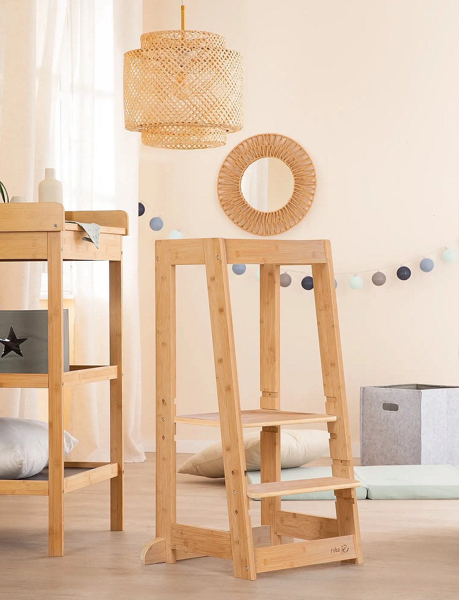 ROBA - Montessori Learning Tower - torntool - bamboo - 0