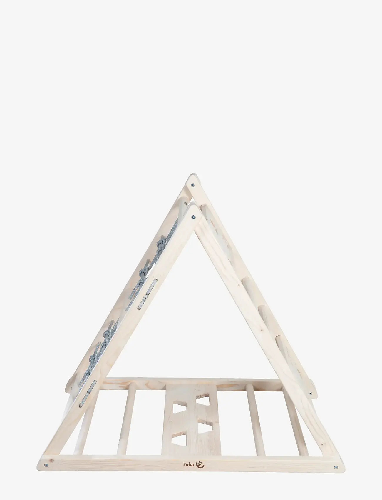 ROBA - Wooden climbing triangle - liikumisoskuste mööbel - natural untreated - 5