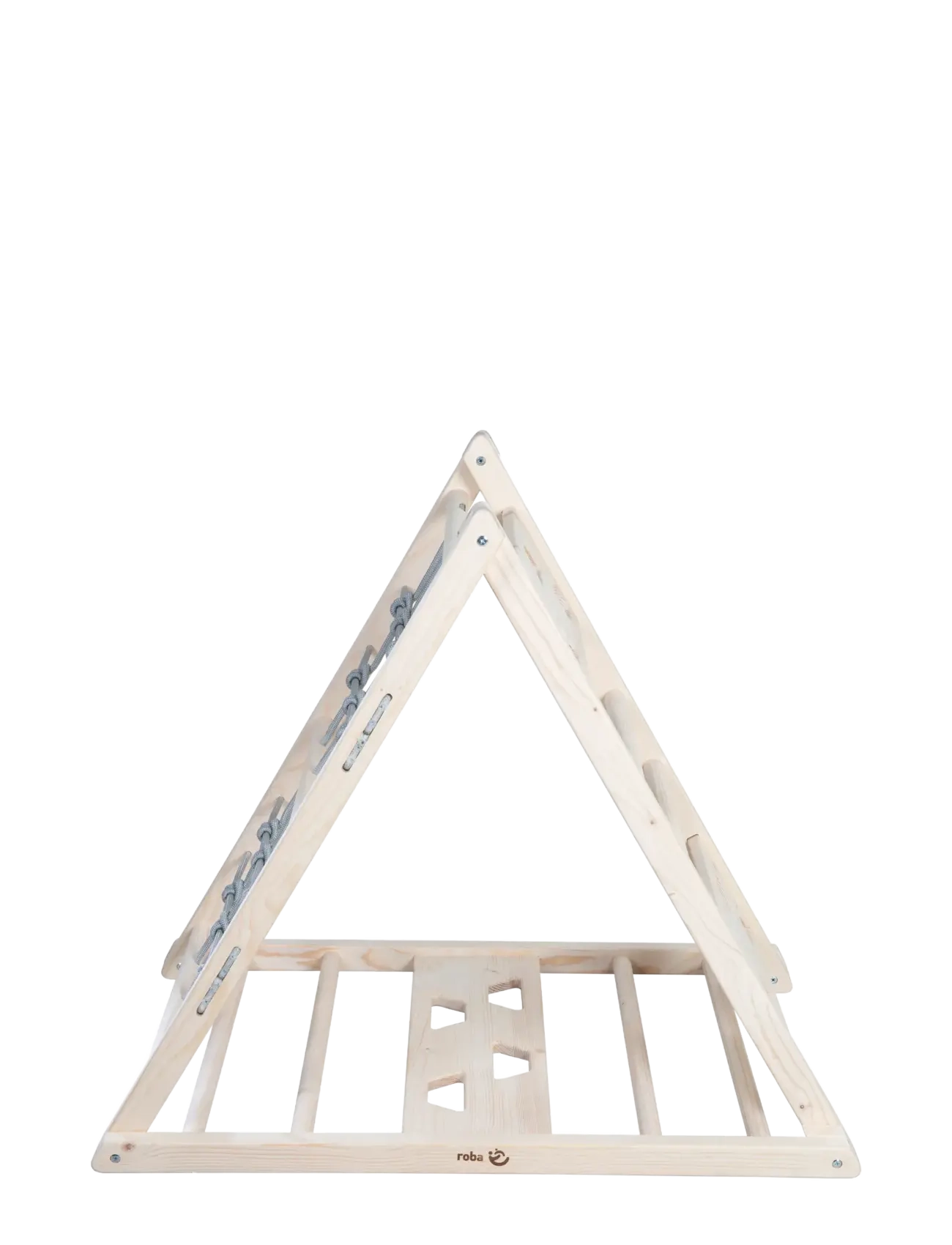 ROBA - Wooden climbing triangle - mobilier pour motricité - natural untreated - 5