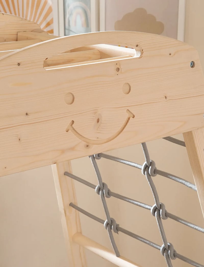 ROBA - Montessori indoor play tower - hreyfiþroskamöbel - natural untreated - 4