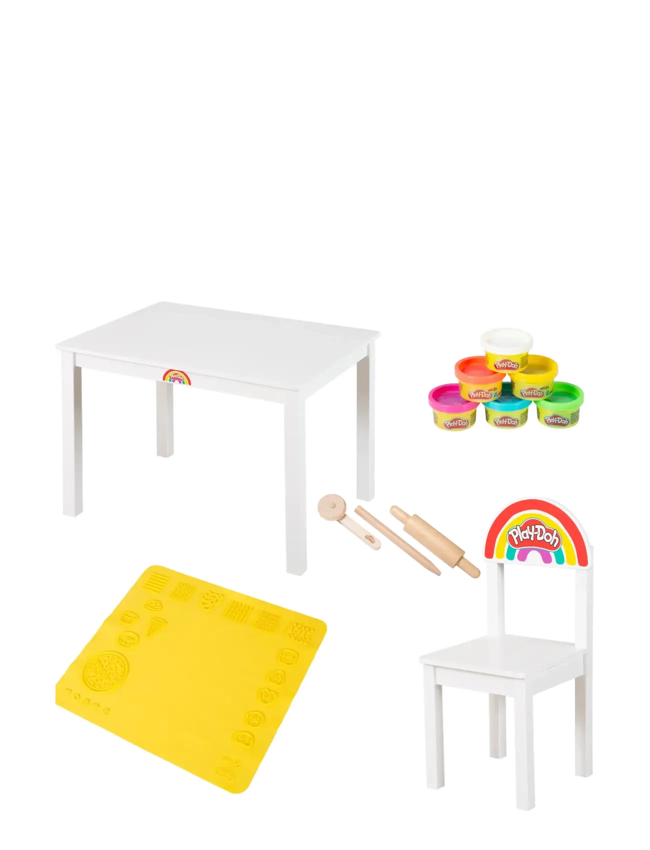 ROBA Seating Set, Kids Bedroom Sæt, Gul, Str: ONE SIZE