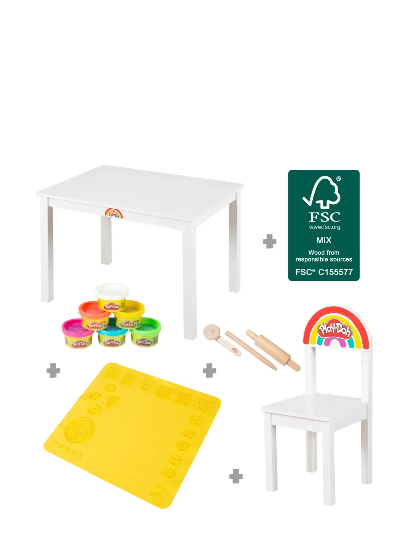 ROBA - Seating Set - kinderkamer sets - white - 2