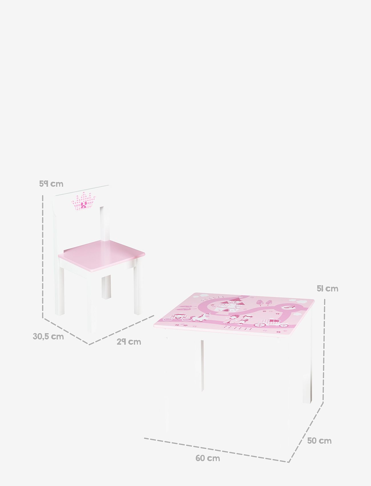 ROBA - Children's seating group - lastetoa komplektid - pink - 1