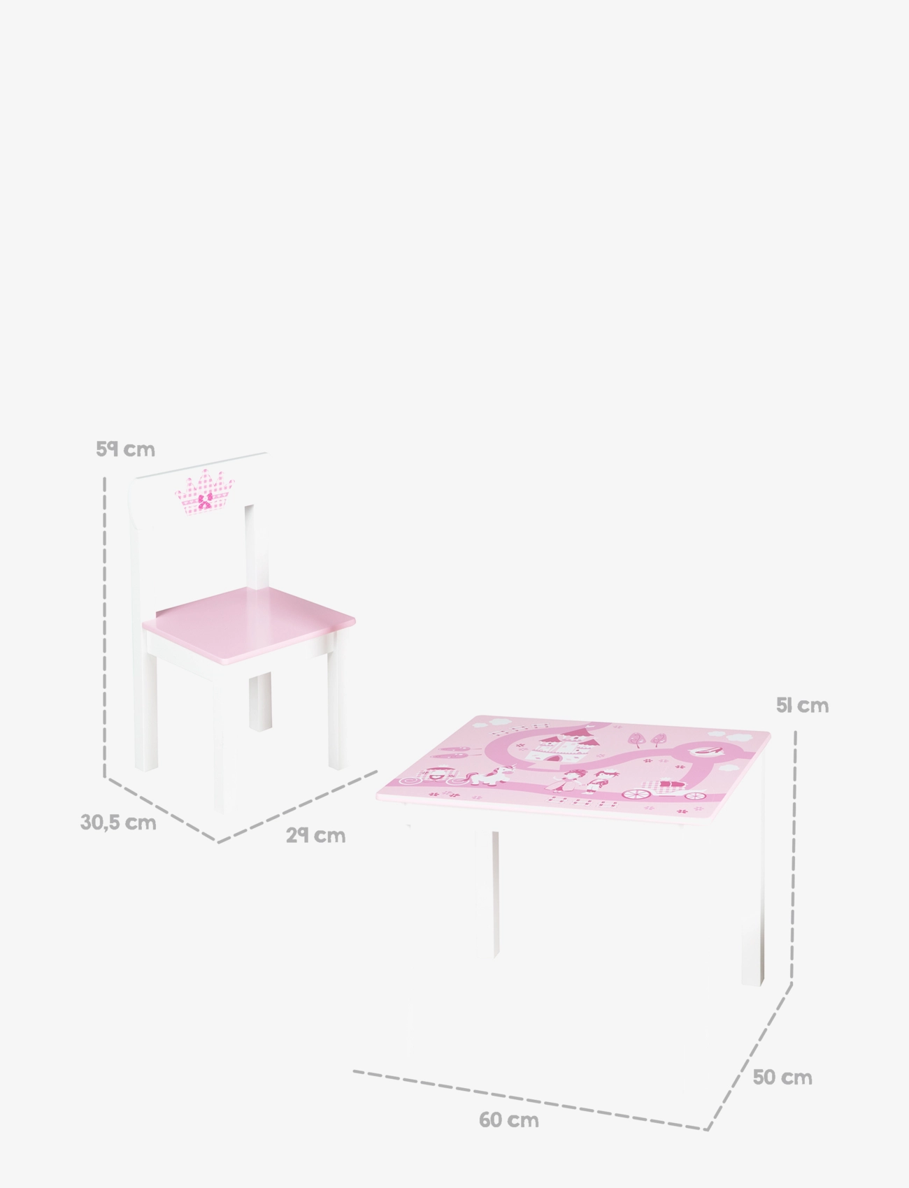 ROBA - Children's seating group - lastetoa komplektid - pink - 1