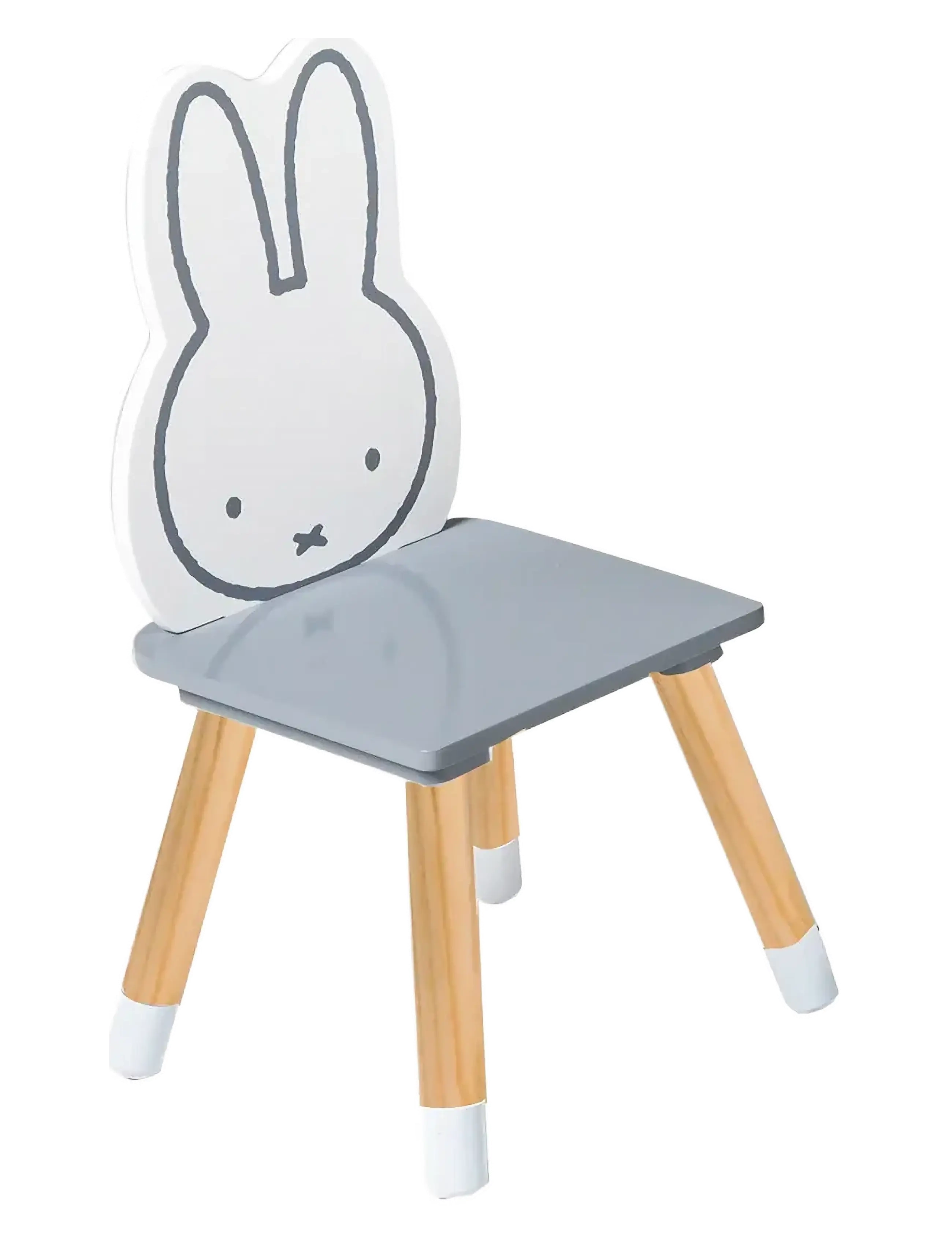 ROBA - Wooden Children's Play Table and Chair Set - barnrumspaket - gray - 2