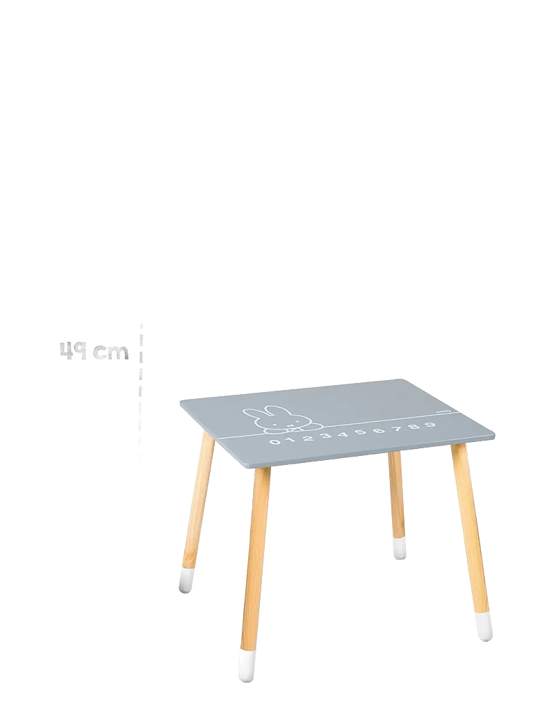 ROBA - Wooden Children's Play Table and Chair Set - kinderzimmerpakete - gray - 5