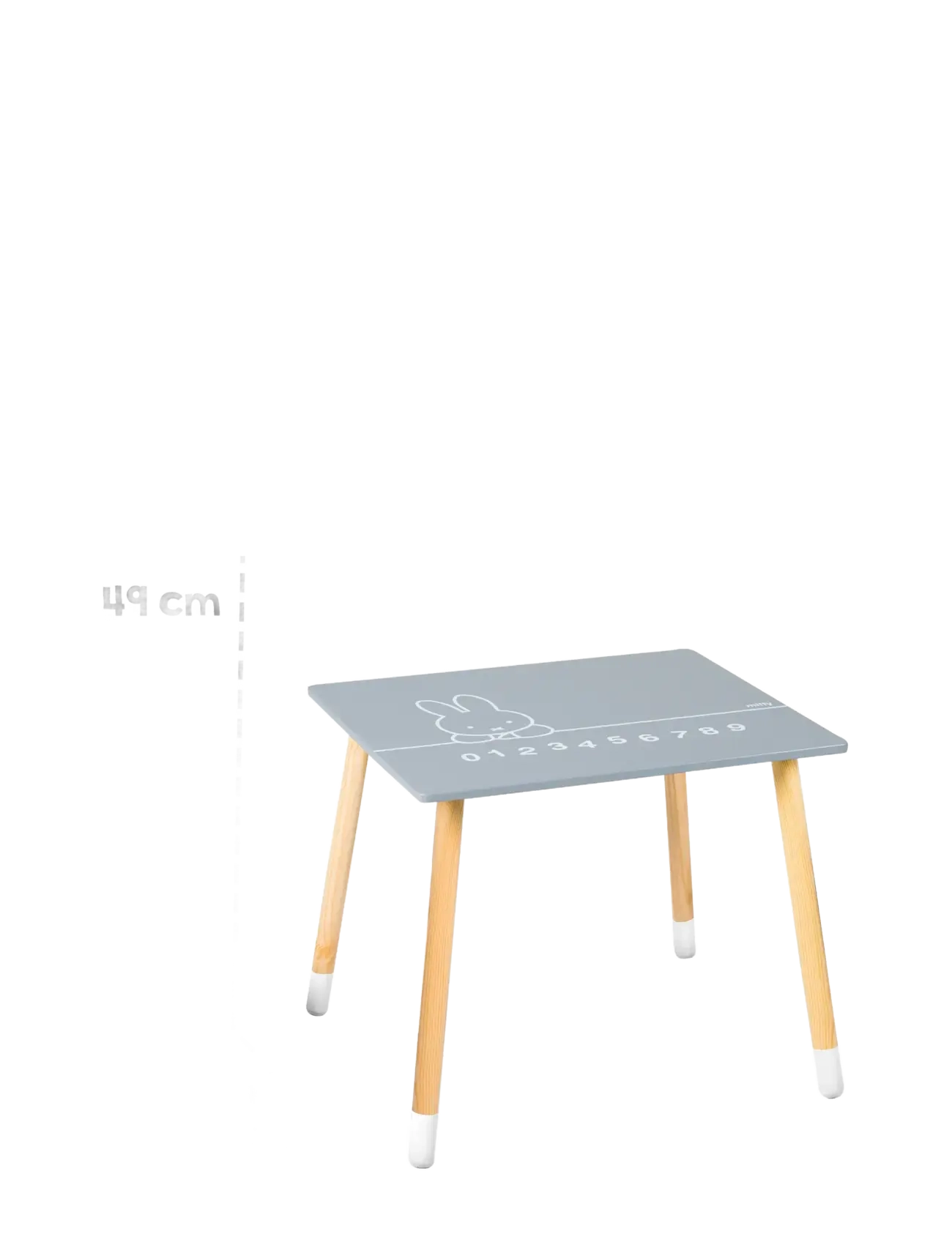 ROBA - Wooden Children's Play Table and Chair Set - barnrumspaket - gray - 5