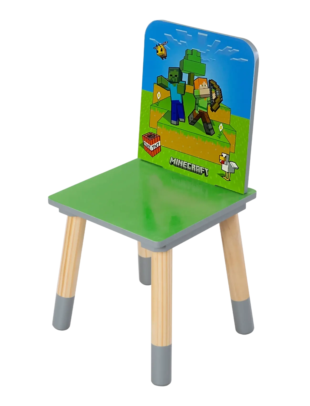 Minecraft - Seating Set, 1 Table with 2 Chairs - kinderzimmerpakete - multicolor - 1
