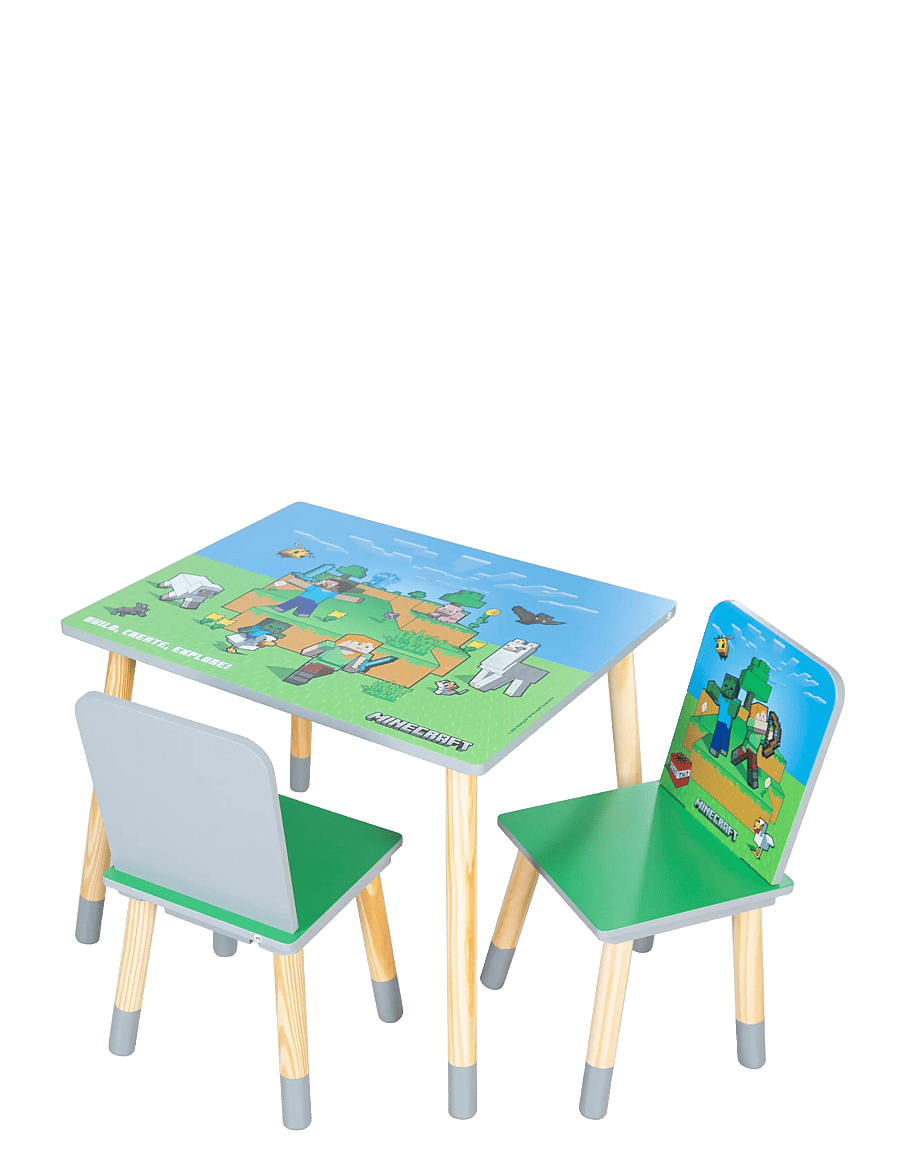 Minecraft - Seating Set, 1 Table with 2 Chairs - kinderzimmerpakete - multicolor - 2