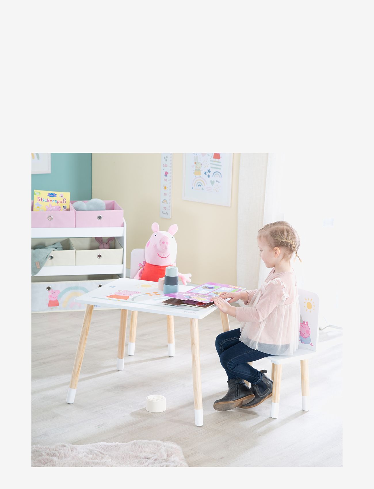 ROBA - Children's seating group Peppa Pig - rinkiniai vaikų kambariui - white - 2
