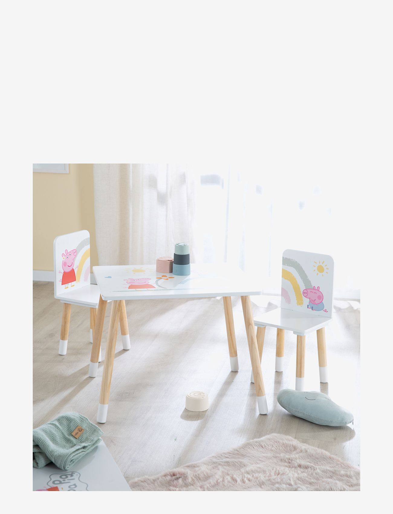 ROBA - Children's seating group Peppa Pig - rinkiniai vaikų kambariui - white - 3