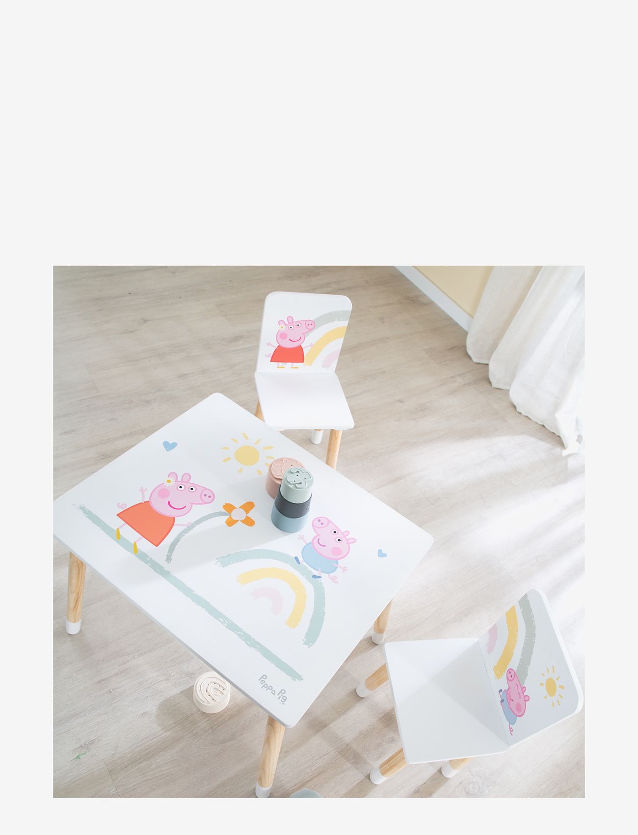 ROBA - Children's seating group Peppa Pig - rinkiniai vaikų kambariui - white - 4