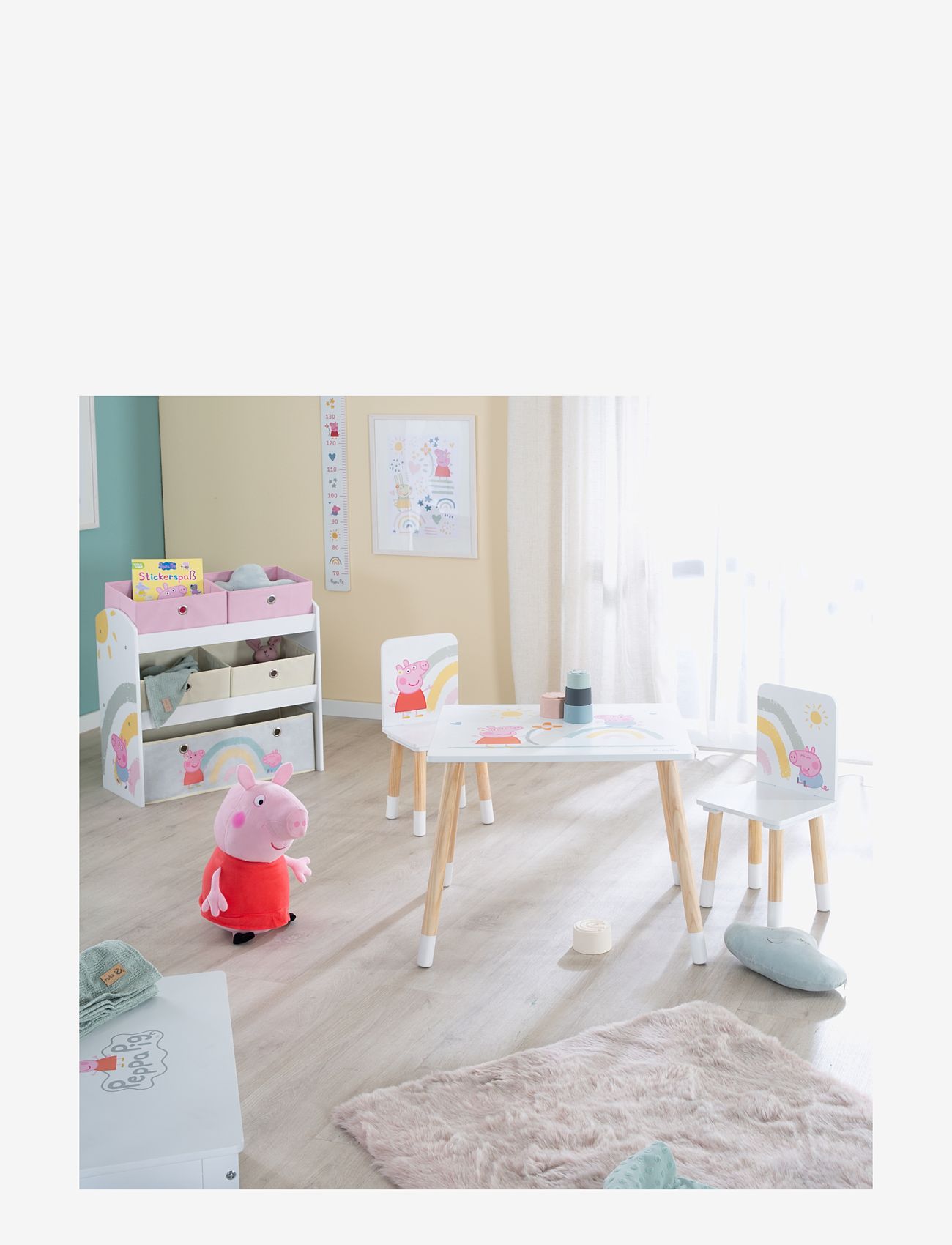ROBA - Children's seating group Peppa Pig - rinkiniai vaikų kambariui - white - 5